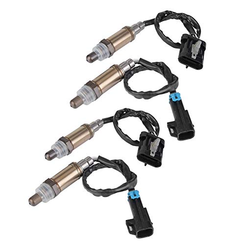 4Pcs Upstream & Downstream Oxygen O2 Sensor Set Compatible With 1996-2002 Chevrolet GMC C1500 C2500,K1500,K2500,SG454, 234-4012,SG272,234-4018,9617178, SG236, 13474