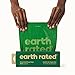 Earth Rated Dog Poop Bags, Thick Grab and Go Single Roll, Ideal for Backyard Pickups, Unscented, 300 Count