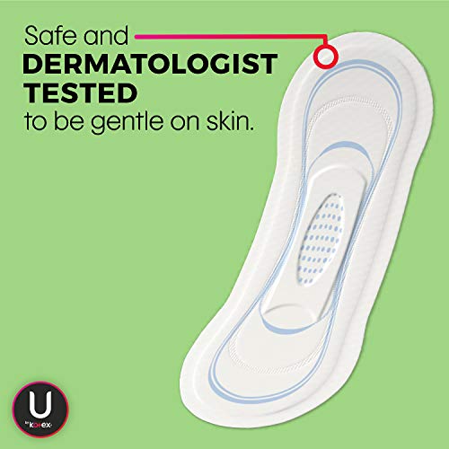 U By Kotex Security Ultra Thin Feminine Pads, Heavy Absorbency, Unscented, 56 Count #TOP4
