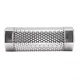 Tubo de humo de acero inoxidable de 6 pulgadas para barbacoa, compatible con parrillas de carbón de gas y eléctricas, sostiene partículas de madera para hasta 5 horas de sabor a humo (1)