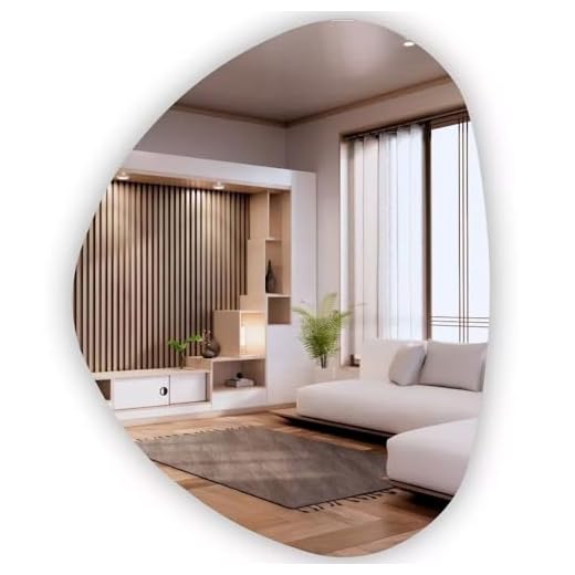 Espelho Decorativo Orgânico 50x60 Fácil Aplicação