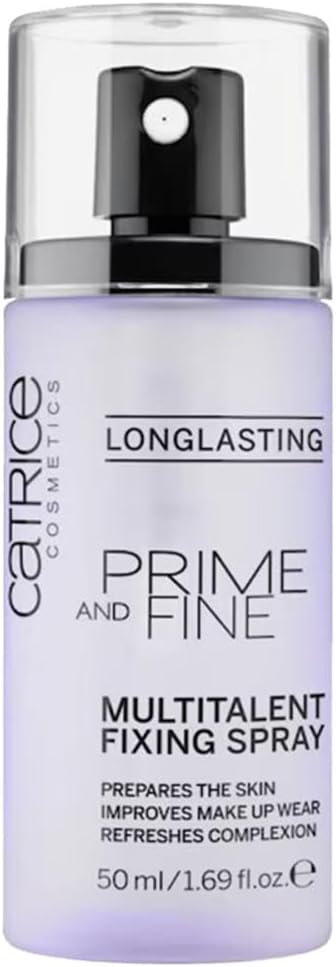Catrice Prime And Fine Multi. Fixing Spray, Transparent, 50 Ml