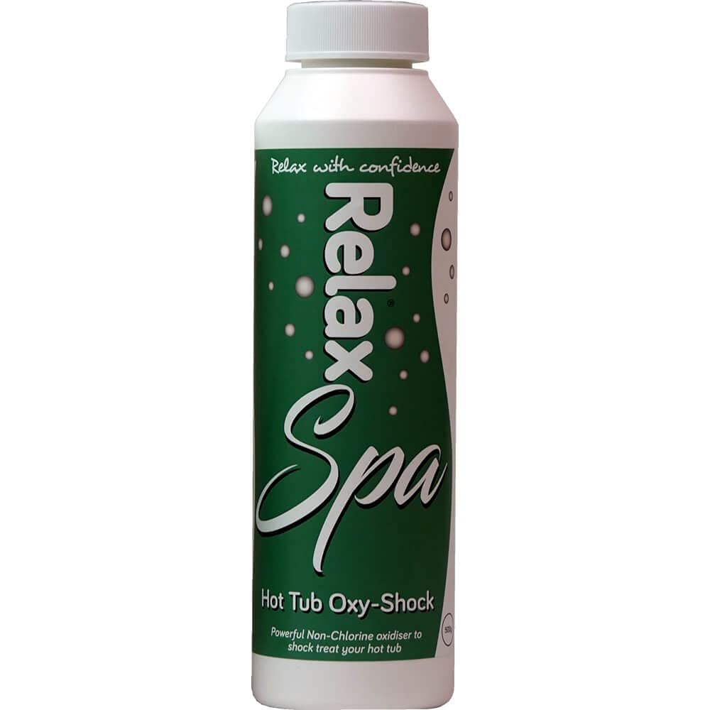 Relax Hot Tub Spa Non Chlorine Oxy Shock 500g