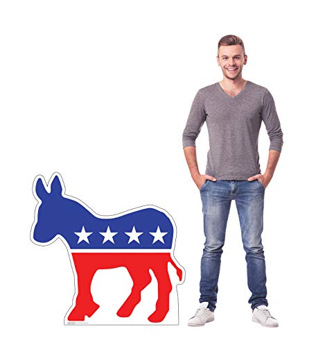 Image of Cardboard People Democratic Donkey Life Size Cardboard Cutout Standup