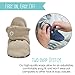 Zutano Unisex Organic Cotton Baby Booties With Gripper Soles, Khaki, 12M