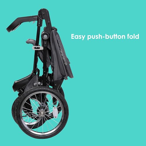 Baby Trend Journey Jogging Stroller, Stellar Grey - image 9