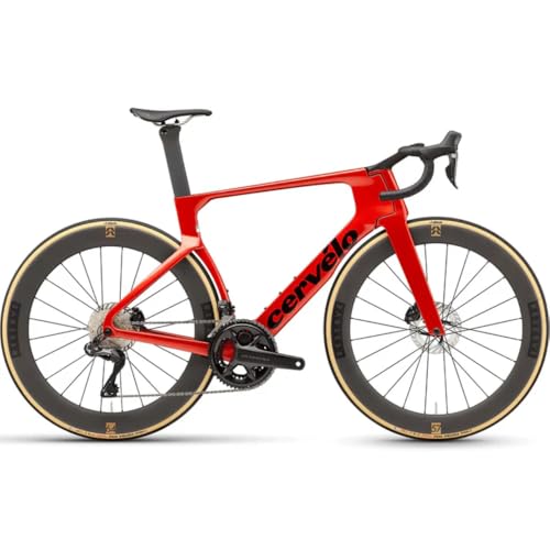 ✔ Cockpit Integrato in Carbonio – Manubrio e attacco monoblocco Cervélo HB19 con design aerodinamico e comfort ottimizzato per lunghe distanze