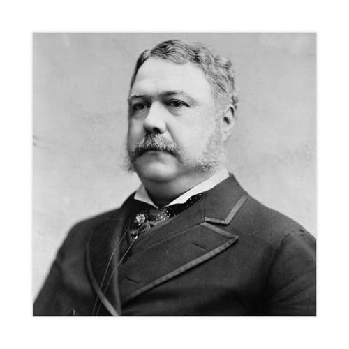 Toile portrait de Chester A Arthur pour habiller un grand mur nu