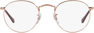 Ray-Ban Unisex Adult Rx3447v Round Metal Prescription Eyewear Frames
