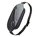 OZUKO Sling Bag, Sacs À Bandoulière Homme Affaires Casual Sacoche Imperméable Sac Poitrine pour Sport, Cyclisme, Aventure, Voyage (Gris)