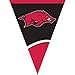 Creative Converting University of Arkansas Plastic Flag Banner, 10.5-Feet