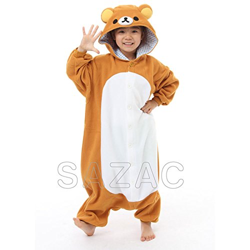 Sazac Fleece Pijama Kigurumi - Rilakkuma