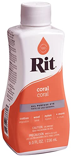 Rit Dye Liquid 8oz-Coral