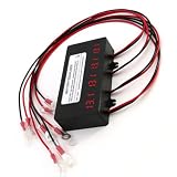 Lagomloot Equalizzatore LED per batteria, 24 V 48 V, bilanciatore di tensione di scarica con protezione da inversione di polarità per batterie collegate in serie, HA01 HC01 per modulo di bilanciamento
