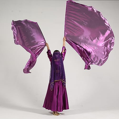 Drapeaux d'église pour culte MUNAFIE violet danse de louange