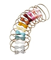 Algopix Similar Product 3 - Baby Bows Winter RAINBOW baby girl