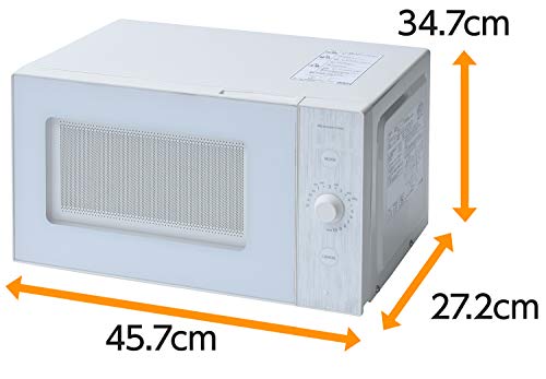 山善(YAMAZEN) 電子レンジ 18L 単機能 YRL-F180(W) の商品画像 7