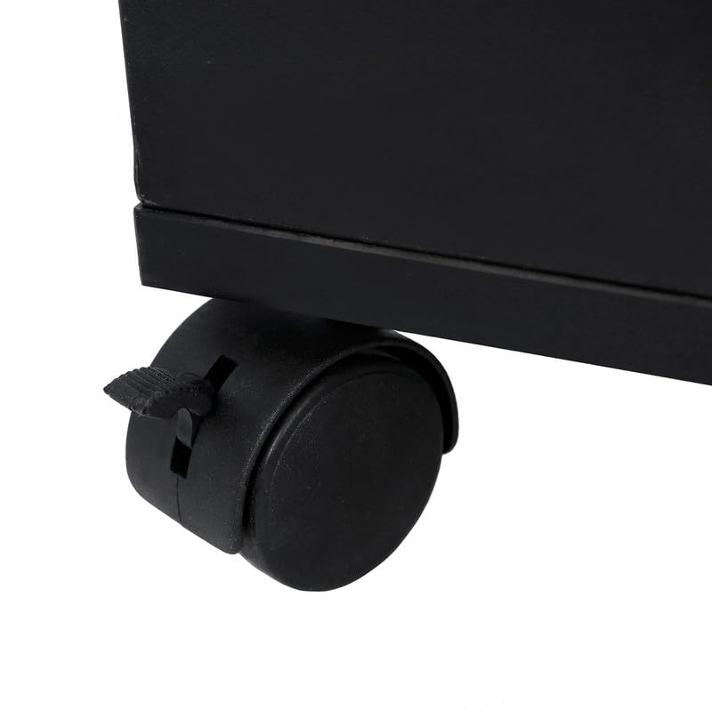 Salon-Trolley-Cart-with-Wheels-and-DrawersMobile-Salon-Stations-for-Hair-Stylist-Salon-Rolling-Cart-Organizer-for-Barber-Hairdresser-Lockable-Beauty-Spa-Equipment-for-BarbershopBlack