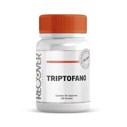 Triptofano 250mg 60 Cápsulas Recover Farma