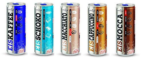 Hochwald Eiskaffee Cappuccino Macchiato Schokolade Mocca Eis 24 x 0,25 ltr. DPG Pfand EINWEG Cover