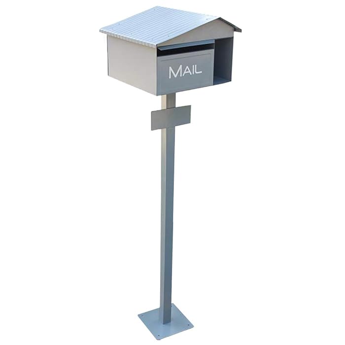 Buy Pole Mail Mailbox Garden Decoration Letter Box Post Box Secure