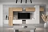 Photo Gallery furnitech an91new-21sw-m16 an91 - mobiletto moderno per soggiorno, parete multimediale (led blu, an91new-21sw-m16 opaco) Photo Gallery furnitech an91new-21sw-m16 an91 - mobiletto moderno per soggiorno, parete multimediale (led blu, an91new-21sw-m16 opaco)