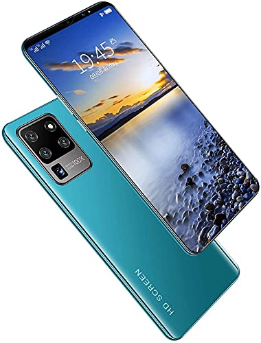 WWJ SIM-Free & Unlocked Mobile Phones, Smartphone Phones 6.1 Inches with 8GB RAM+128GB ROM, 4800mAh Battery,Fingerprint,Face ID,Green