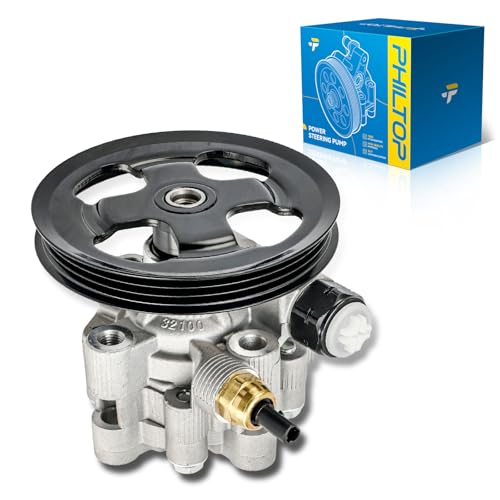 PHILTOP 214050 Power Steering Pump Pulley Fit for 2010-2011 Camry 2.5L, Repalce# 214050、4431033190、4431006190、4432012321 by PHILTOP - Used condition - US$56.86