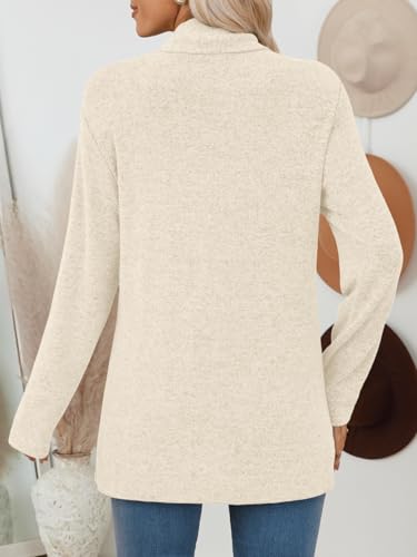 Image of LILLUSORY Cardigan Sweaters for Women Lightweight Cardigans Fall Outfits | Open Front Long Cardigan with Pockets, Business Casual Outfits, Airport Travel Outfits, Teacher Outfits, 2026 Fall Fashion