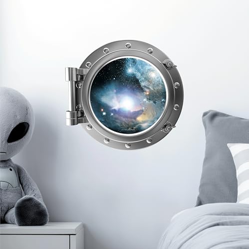 Vinilo Decorativo Redondo 12" Espacio Estrellas Nebulosa miniatura 1
