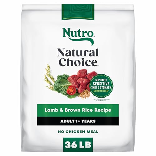 Image of Nutro Natural Choice Adult Dry Dog Food, Lamb & Brown Rice Recipe, 36 lb