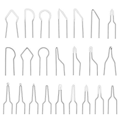 Meetory 23 Stks Pyrografie Draad Tips Nibs Set Vervanging Hout Brandende Tips voor Pyrografie Machine