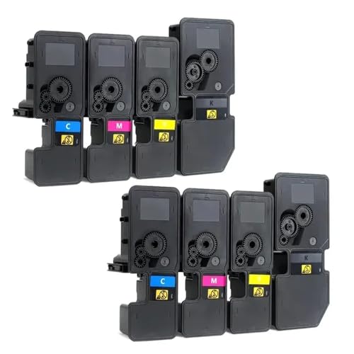 Toner compatible TK-5233 TK-5223 pour imprimante P5021cdn lot de 4 couleurs