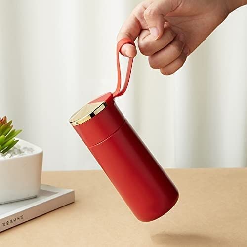 Vakuumisolierte Reise Flaskbaowenhu Mini 180 ml Tragbare Thermosflasche Kinder Isolierte Tasse 304 Edelstahl Tumbler Reisekaffeetasse (Color : C) (Color : B)