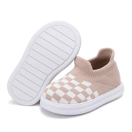 Tiny Explorings Sock Shoes | Anti-Slip Rubber Sole Baby Walking Socks | Soft-Soled First Walkers for Boys & Girls | Breathable Infant Home & Outdoor Shoes4