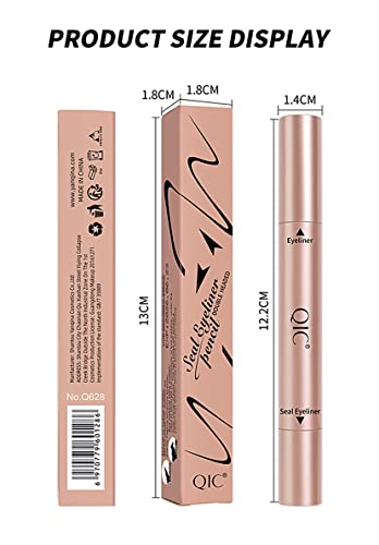 Go Ho Liquid Eyeliner Stamp Wingliner,Bright Red Winged Eyeliner Stamps For Cat Eyes,Long Lasting Super Slim Precise Felt Tip Liquid Eye Liner Tattoo Tools,1 Pc thumb #6