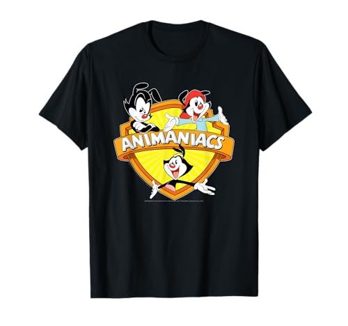Image of Animaniacs Logo Crest T-Shirt