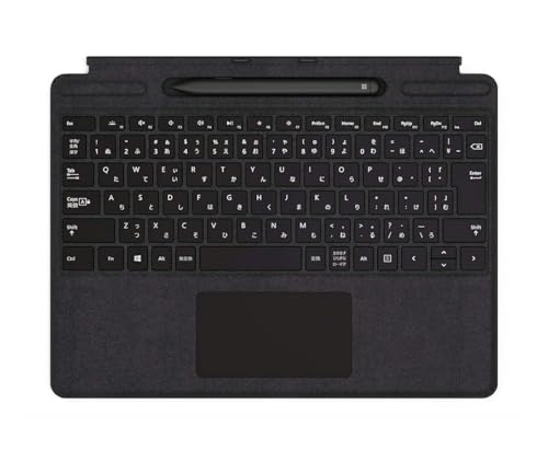 Surface pro �X�����y��2�t�� signature �L�[�{�[�h �����i Model: 1864 8X8-00019 �u���b�N Pro8/9/X �Ή� �y�����f��:1962 ���{��z�� (�����ςݕi)