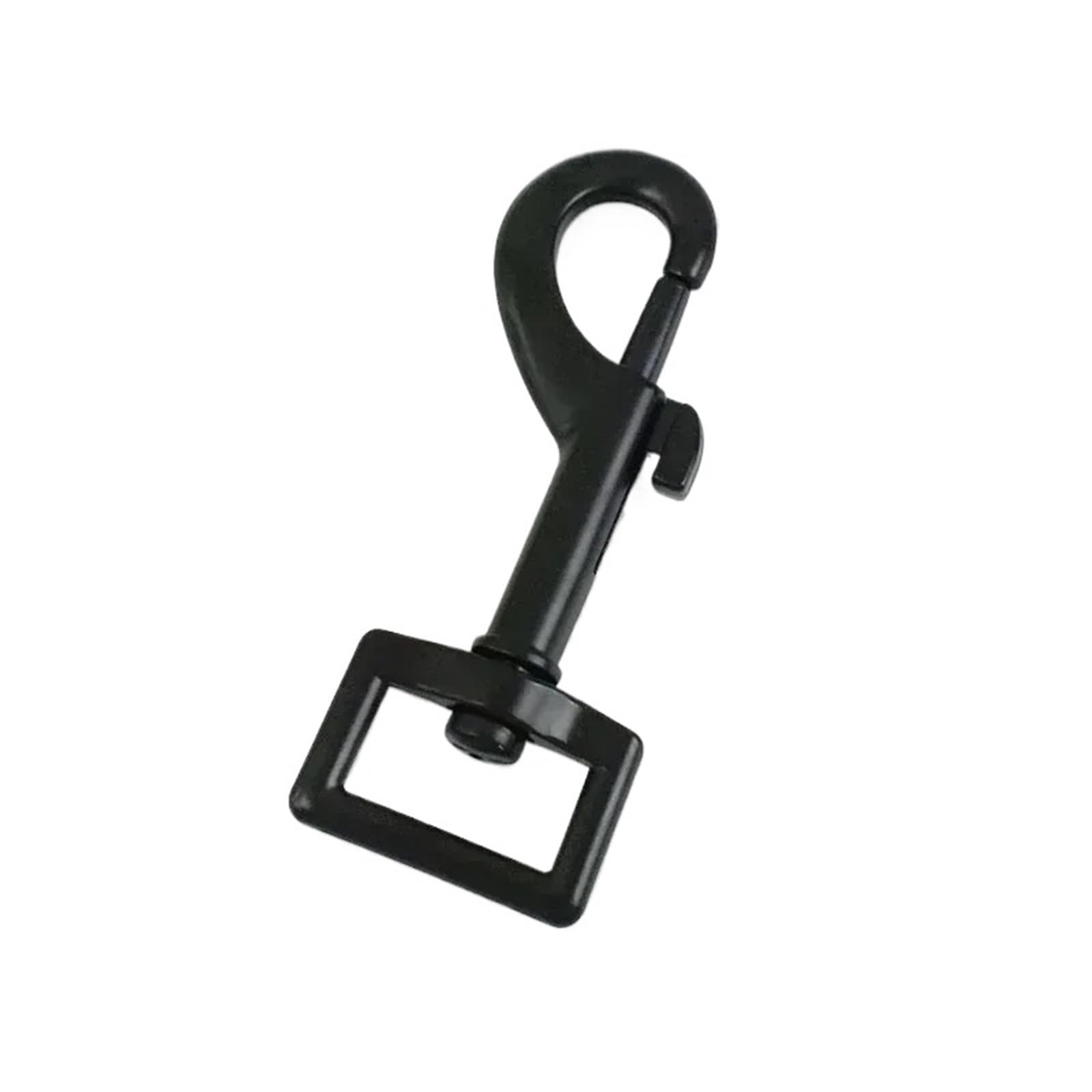 Cigpklo Black Swivel Snap Hooks 5/10/20Pcs 15-25Mm Metal Buckles For Straps Swivel Lobster Clasp Hooks Carabiner Snap Hook Dog Collar(,25Mm-20Pcs)