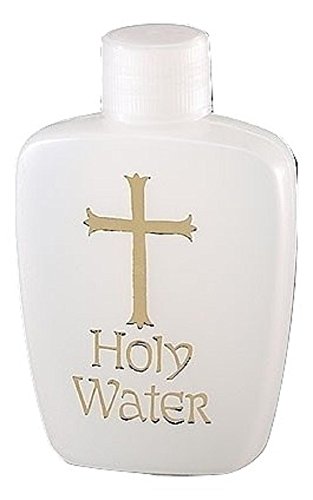 holy water container - Religious Gifts Holy Water Bottle with Screw Top Lid, 2 Ounce