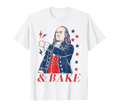 Funny Shake and Bake 4th of July Couple Matching T-Shirt