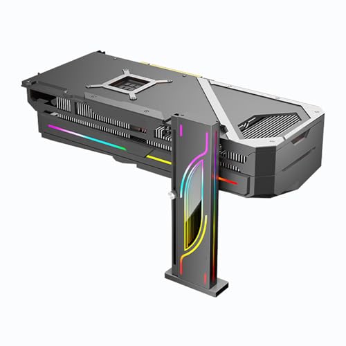 Soporte Ajustable RGB para Tarjeta Gráfica con Base Magnética miniatura 1