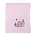 Disney The Little Mermaid Pink & Coral Ariel Cute by Nature Super Soft Baby Blanket, Pink, Coral, Navy,