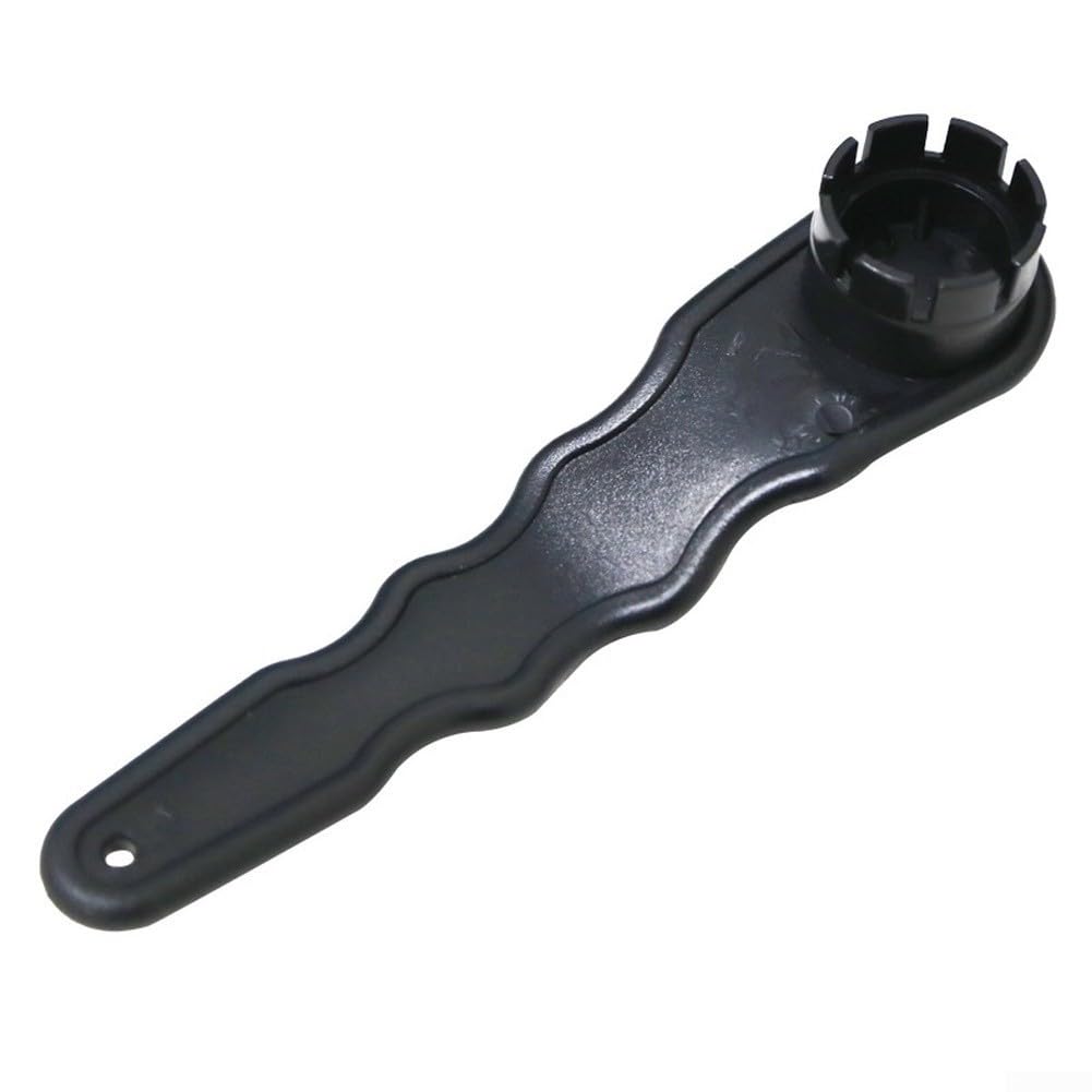 Dolvitrny Spiral Valve Wrench For Inflatable Boats, 8-Hole Nylon Tools For Paddleboards And Kayaks, Ergonomic Grip For Secure Valve Tightening And Deflating(Black)