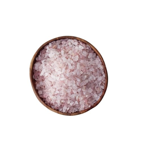 Image of Certified Rose Quartz Crystal Chips 250 GM with Authenticity Certificate | Natural Pink Quartz Decorative Stone Chips for Pooja Room, Meditation, Vastu, Resin Art, Crafts & Aquarium Decor