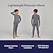 Kickoff Flexwear Thermal Underwear for Kids Thermals Top and Bottom Set Boys Thermal Set Kids Long Underwear Base Layer Pajamas (Charcoal Grey - 16)