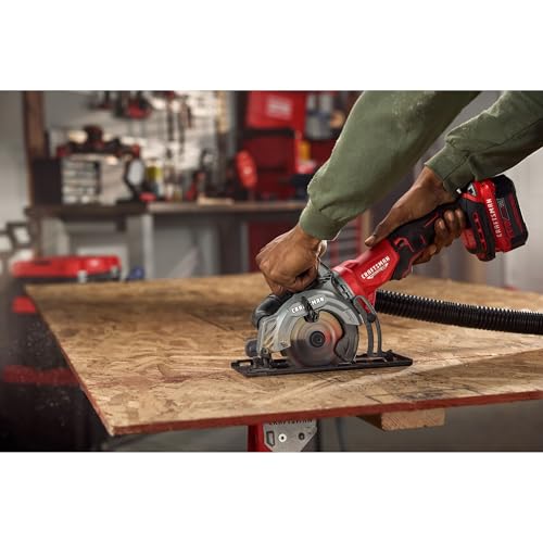 CRAFTSMAN V20 4-1/2 Inch Cordless Circular Saw, Bare Tool Only (CMCS405B) - image 8
