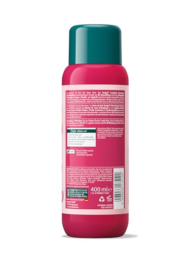 Kneipp Cremebad Rosenzarte Verwöhnpflege - Badezusatz mit hochwertigem Extrakt aus Bio Rosenblüten und einem pflegendem Öl-Komplex - Schenkt ein glattes Hautgefühl und pflegt die Haut - 400ml