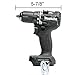 Makita XFD15ZB 18V LXT Lithium-Ion Sub-Compact Brushless Cordless 1/2
