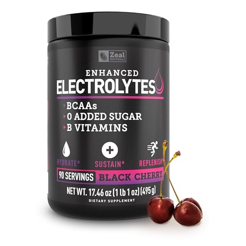 Zeal Electrolyte Powder - 90 Servings | Keto Electrolytes Powder